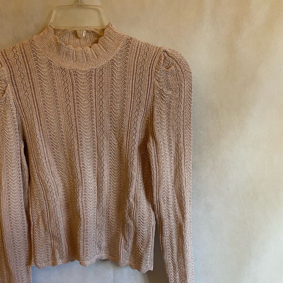 EVER NEW blush sparkly top - Picture 4 of 15